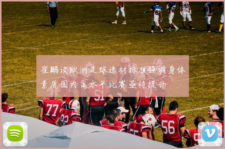 崔鹏谈欧洲足球选材标准强调身体素质国内高水平比赛亟待提升